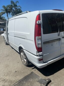 6/2012 MERC BENZ VITO VAN 2.1LTR TURBO DIESEL MANUAL RWD WHITE – DRY CREEK WRECKERS full