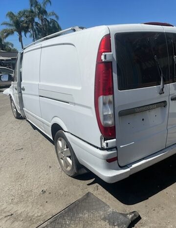 6/2012 MERC BENZ VITO VAN 2.1LTR TURBO DIESEL MANUAL RWD WHITE – DRY CREEK WRECKERS full