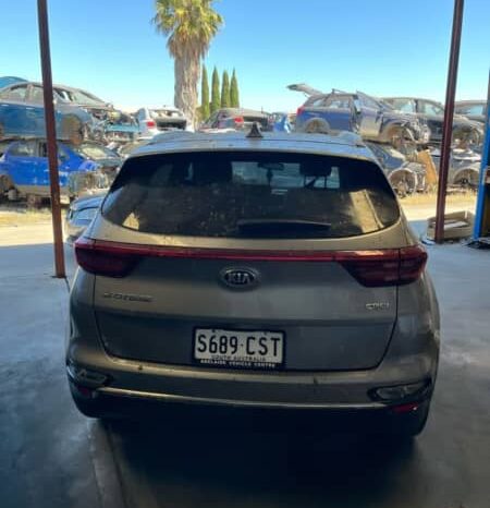 10/2018 KIA SPORTAGE QL AUTO 2LTR TURBO DIESEL D4HA AWD SUV GREY full