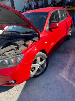 8/2004 MAZDA 3 SP23 BK AUTO L3 2.3LTR 4CYL AUTO HBACK RED FWD-DRY CREEK AUTO WRECKERS full