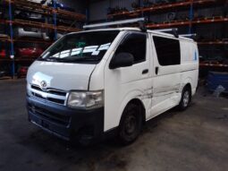 Wrecking 2012 Toyota HiAce TRH LWB 2.7L Manual Petrol Van | Stock No. W1946