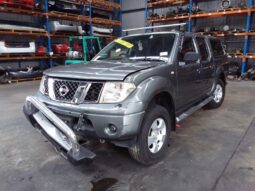 Wrecking 2009 Nissan D40 Navara 4×4 RX 2.5L Auto Diesel Utility | Stock No. W1942