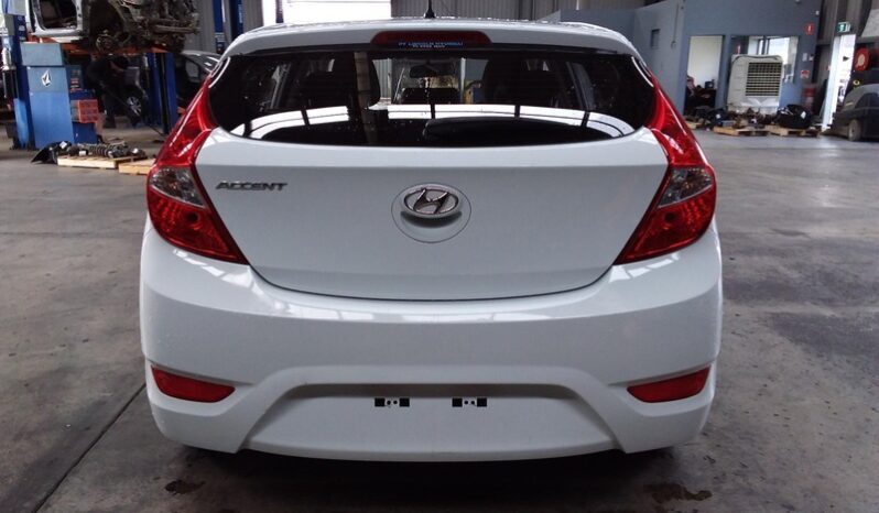 Wrecking 2016 Hyundai Accent RB Active 1.4L Auto Petrol Hatch | Stock No. W1936 full