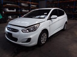 Wrecking 2015 Hyundai RB Accent Active 1.4L Auto Petrol Hatch | Stock No. W1867