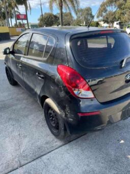 DRY CREEK WRECKERS-11/2014 HYUNDAI i20 PB 1.4LTR AUTO 4CYL PETROL HBACK BLACK full