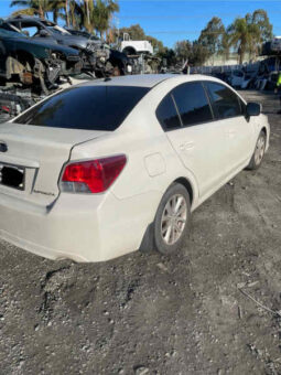 DRY CREEK WRECKERS-12/2011 SUBARU IMPREZA GJ 2L MANUAL 4CYL FB20A AWD SEDAN WHITE