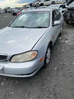 DRY CREEK WRECKERS-6/2001 NISSAN MAXIMA A33 V6 3LTR AUTOMATIC VQ30DE PETROL SEDAN SILVER full