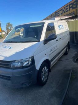 DRY CREEK WRECKERS-3/2011 VW TRANSPORTER T5 2 LTR CFCA TWIN TURBO DIESEL 4CYL MANUAL VAN full