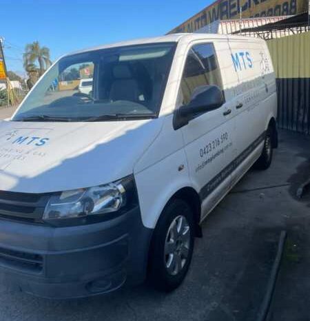 DRY CREEK WRECKERS-3/2011 VW TRANSPORTER T5 2 LTR CFCA TWIN TURBO DIESEL 4CYL MANUAL VAN full