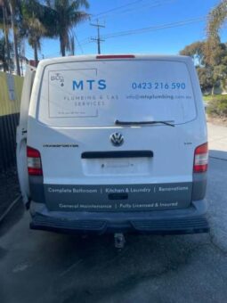 DRY CREEK WRECKERS-3/2011 VW TRANSPORTER T5 2 LTR CFCA TWIN TURBO DIESEL 4CYL MANUAL VAN full