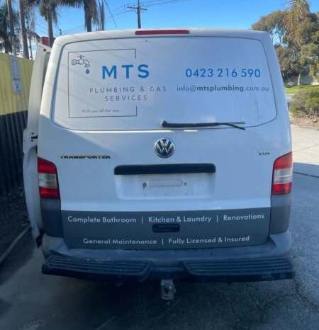 DRY CREEK WRECKERS-3/2011 VW TRANSPORTER T5 2 LTR CFCA TWIN TURBO DIESEL 4CYL MANUAL VAN full