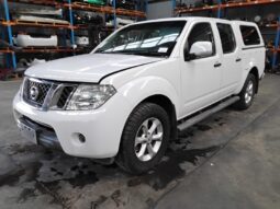 Wrecking 2014 Nissan Navara D40 4×2 ST 2.5L Auto Diesel Utility | Stock No. W1993