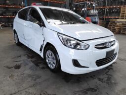 Wrecking 2016 Hyundai Accent RB Active 1.4L Auto Petrol Hatch | Stock No. W2028 full