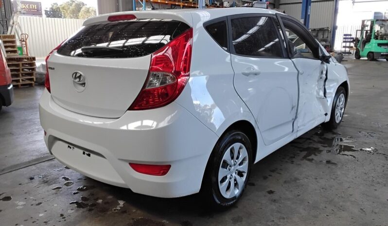 Wrecking 2016 Hyundai Accent RB Active 1.4L Auto Petrol Hatch | Stock No. W2028 full