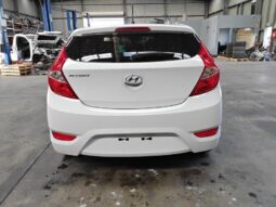 Wrecking 2016 Hyundai Accent RB Active 1.4L Auto Petrol Hatch | Stock No. W2028 full