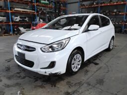 Wrecking 2016 Hyundai Accent RB Active 1.4L Auto Petrol Hatch | Stock No. W2028