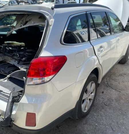 DRY CREEK WRECKERS – 7/2010 SUBARU OUTBACK BR 3.6LTR 6CYL PETROL WAGON WHITE AWD full